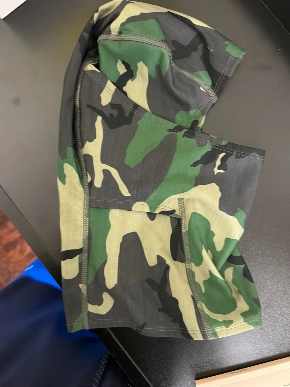 Nike' Green Camo Hooded Jacket